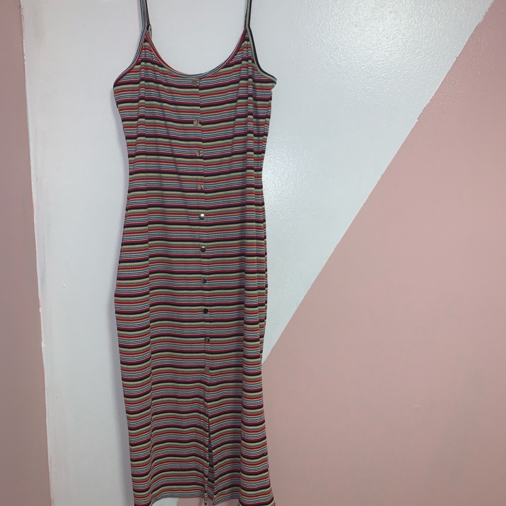 summer slit dress🤍